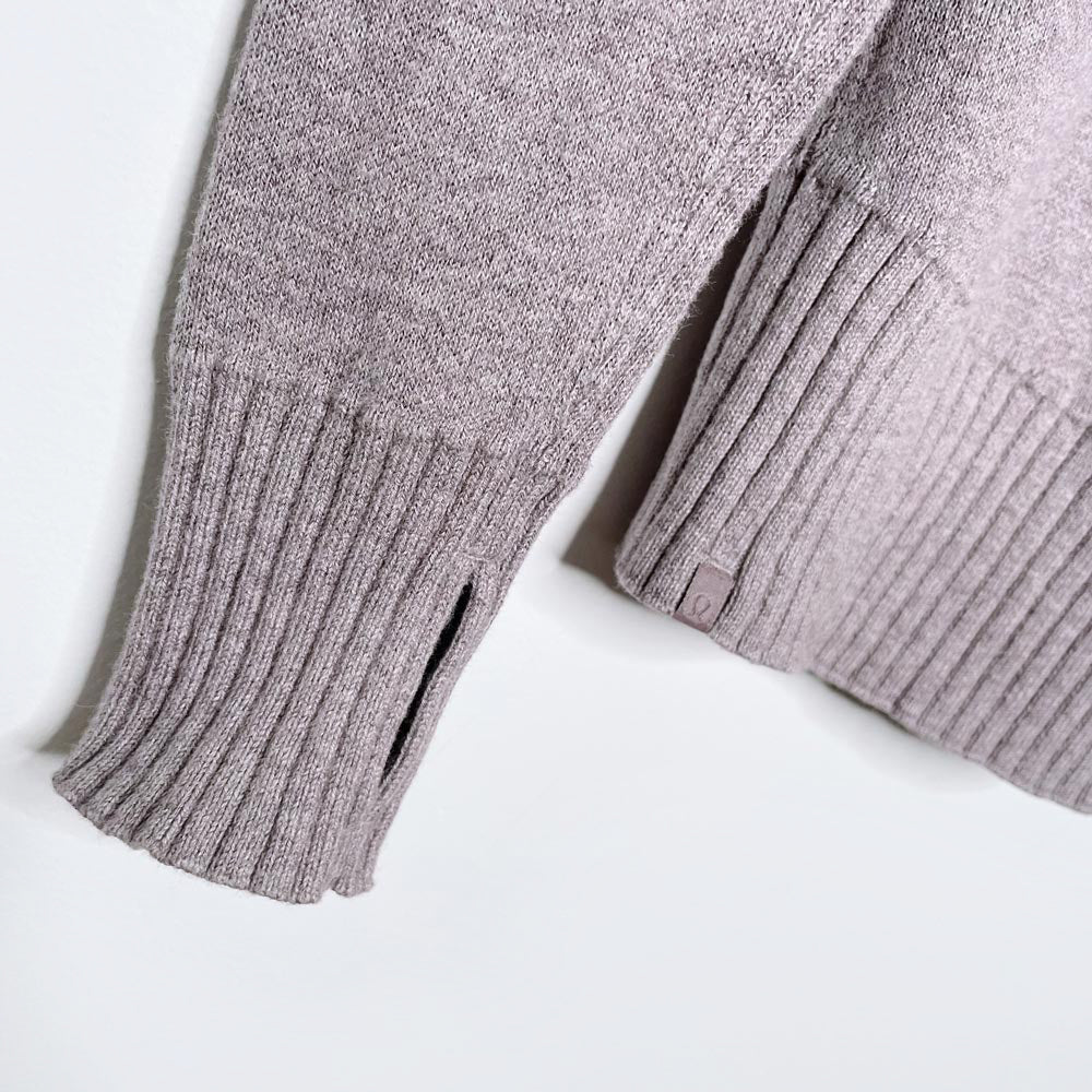 lululemon 2019 still lotus cotton-yak sweater