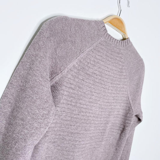 lululemon 2019 still lotus cotton-yak sweater