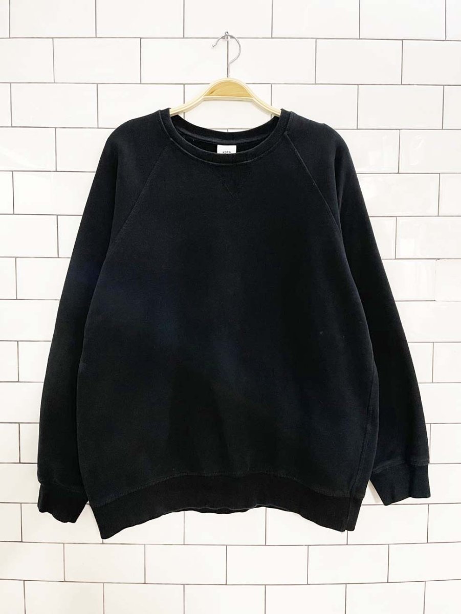 kotn egyptian cotton fleece cozy sweatshirt - good market thrift store