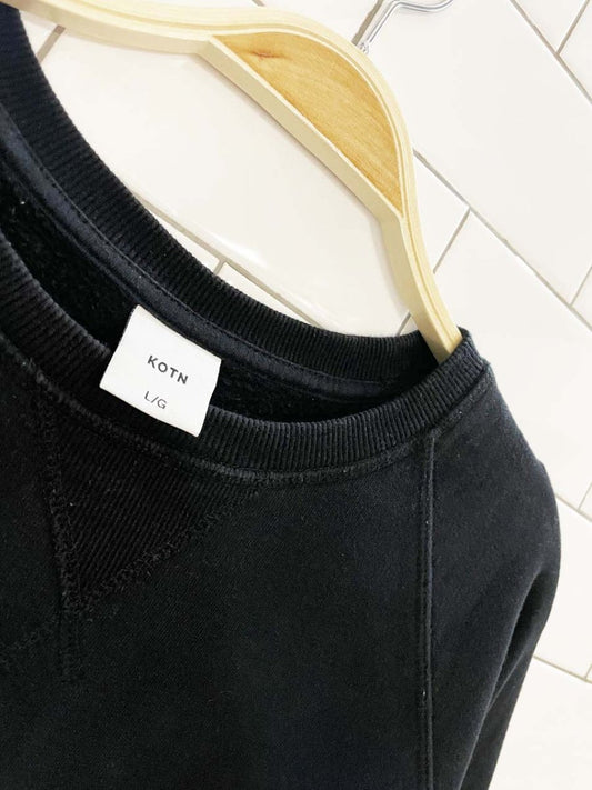 kotn egyptian cotton fleece cozy sweatshirt - good market thrift store