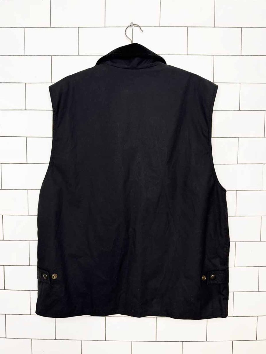 kovalum handmade waxed cotton vest | made in Toronto - good market thrift store
