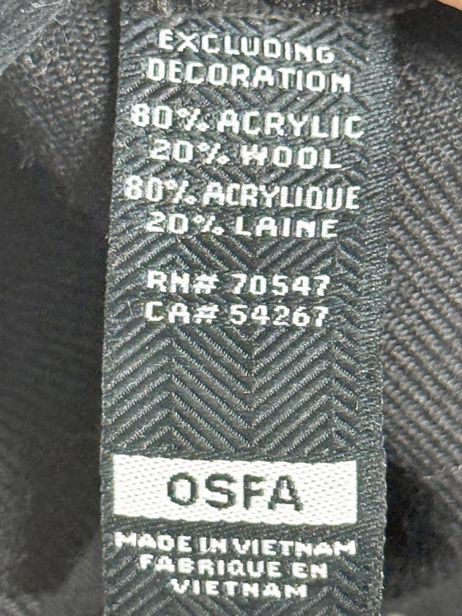 la dodgers mlb '47 wool - blend baseball cap - good market thrift store