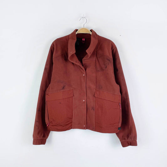 lululemon 2022 lab fleece jacket diamond dye