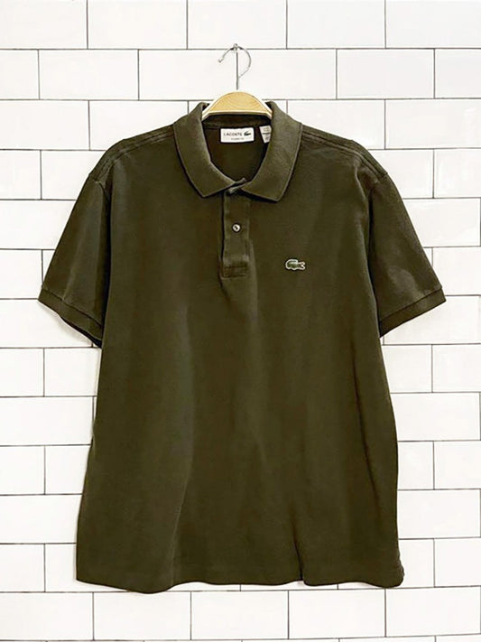lacoste classic fit pique polo shirt - good market thrift store