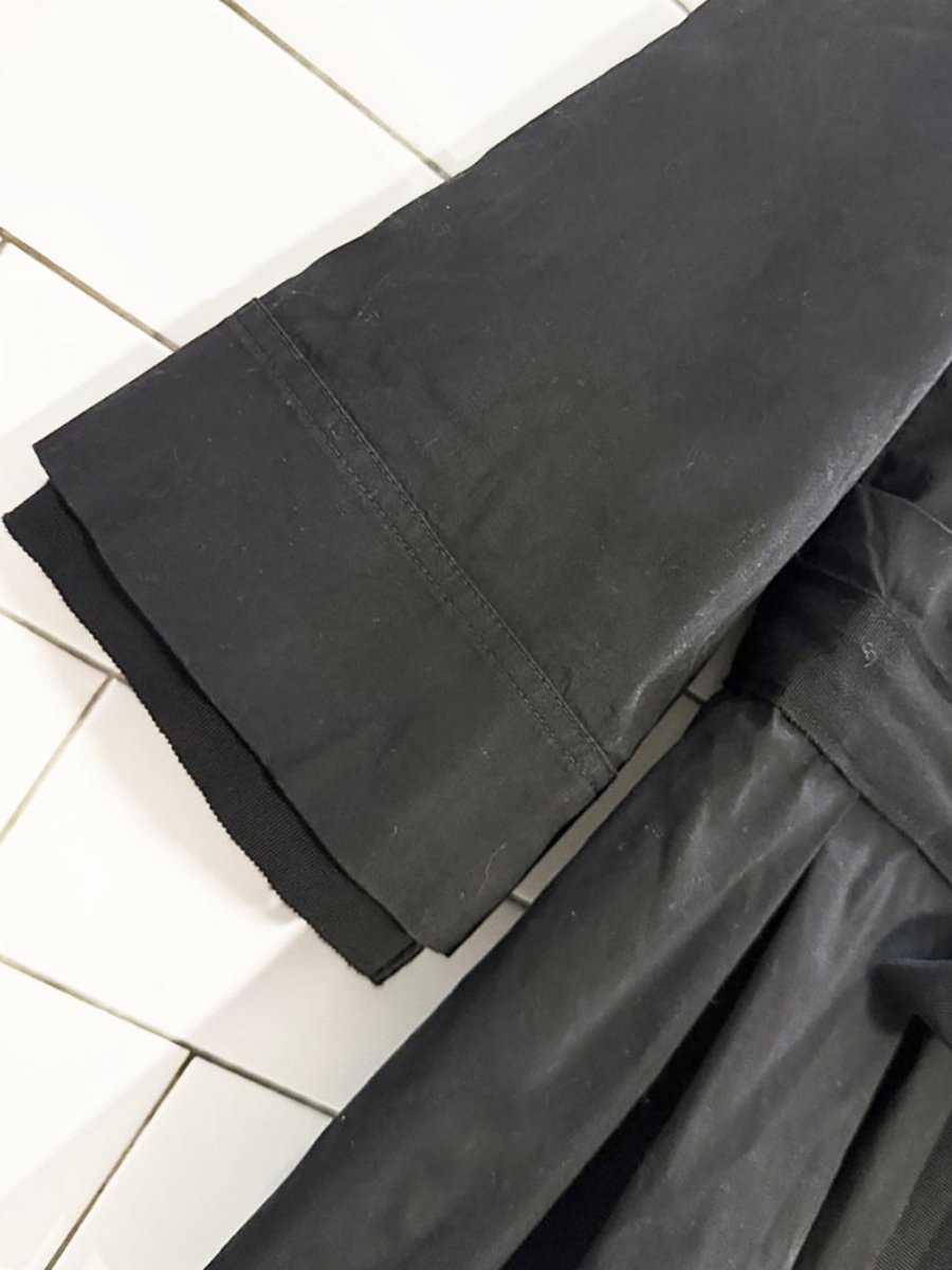 lafayette 148 new york pleated peplum hem tie waist blouse - good market thrift store