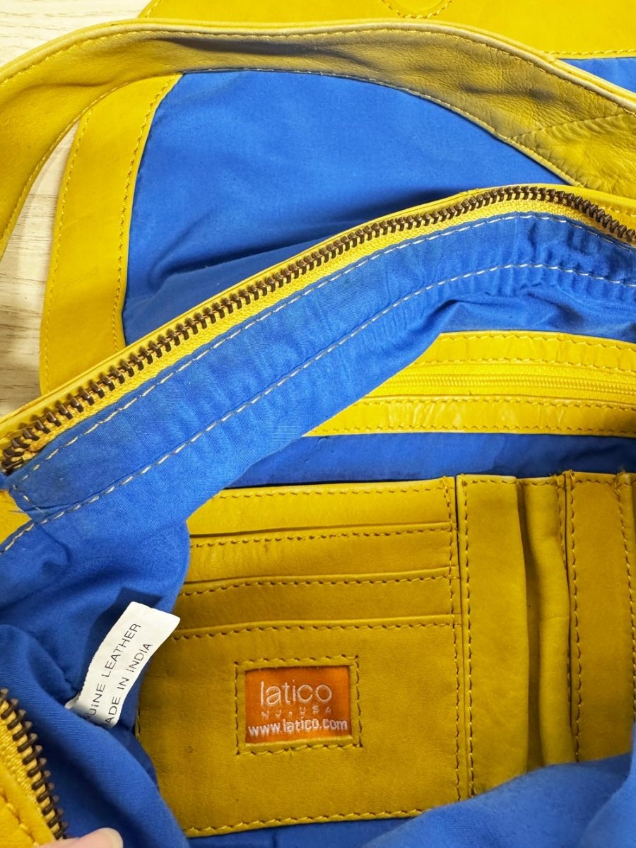 latico butter leather shoulder bag | lambskin - good market thrift store