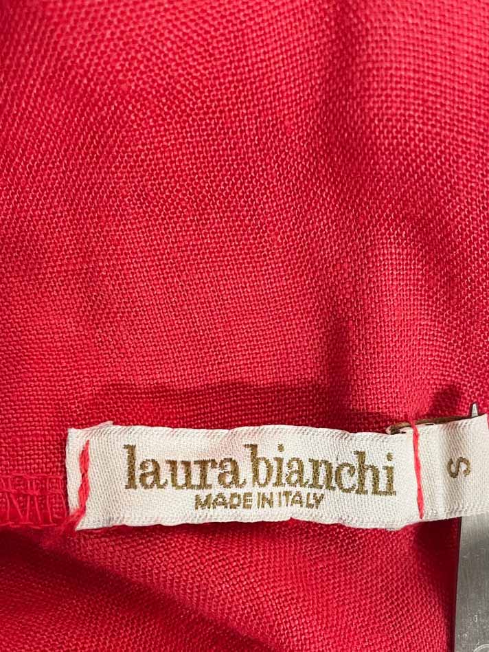 laura bianchi 100% linen wide leg relaxed jumpsuit | made in italy - good market thrift store