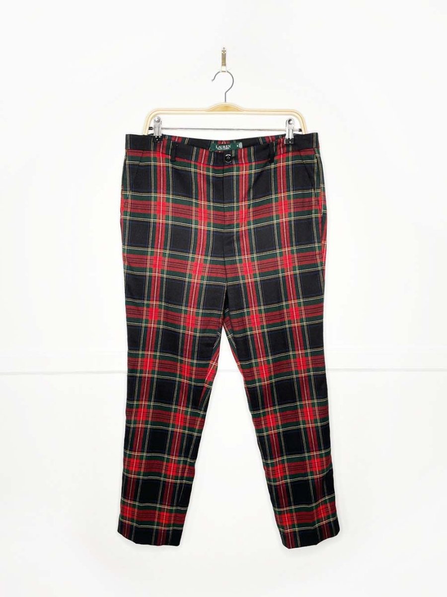 lauren RL holiday tartan trouser | ralph lauren - good market thrift store