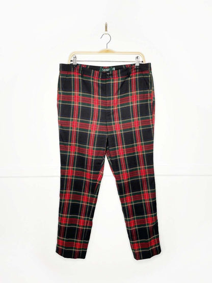 lauren RL holiday tartan trouser | ralph lauren - good market thrift store