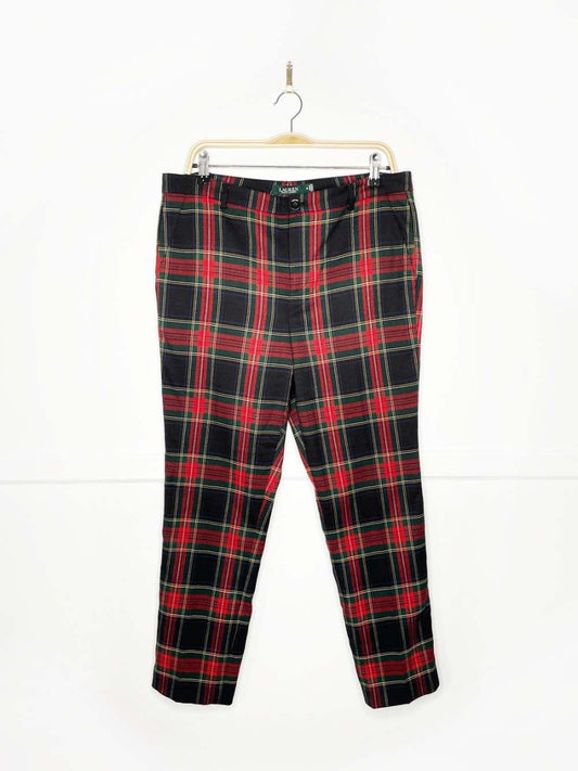 lauren RL holiday tartan trouser | ralph lauren - good market thrift store