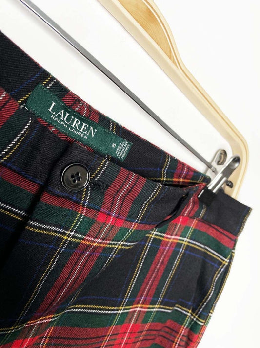 lauren RL holiday tartan trouser | ralph lauren - good market thrift store