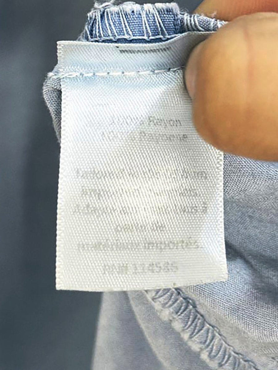 LAVI flowy sleeve chambray blouse | sam and lavi LA - good market thrift store