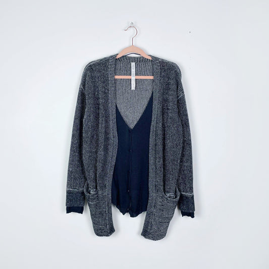 lululemon vestigan layered cardigan - size 6