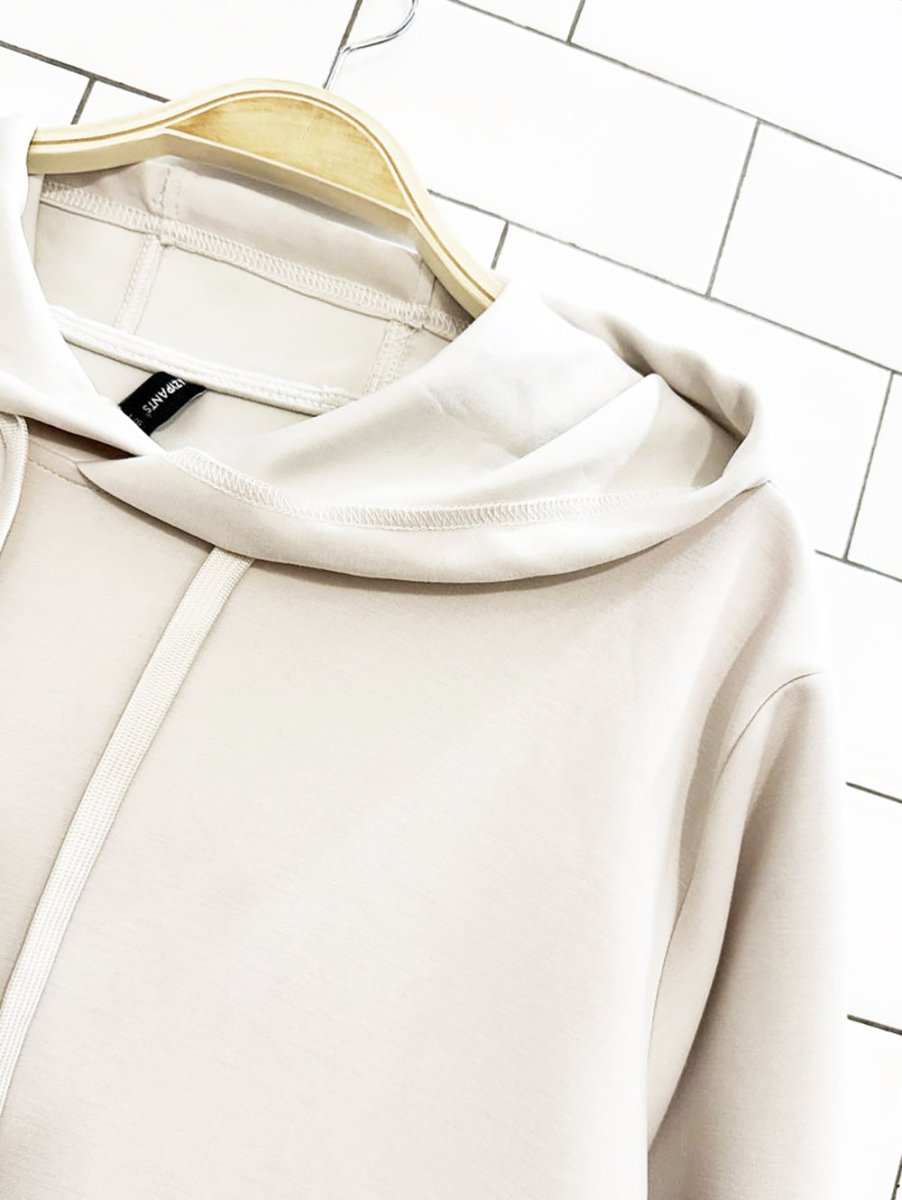 lazypants soft lounge wear hoodie - good market thrift store