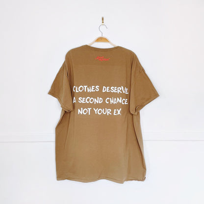 vintage 00s fruit of the loom x earth activist pocket tee