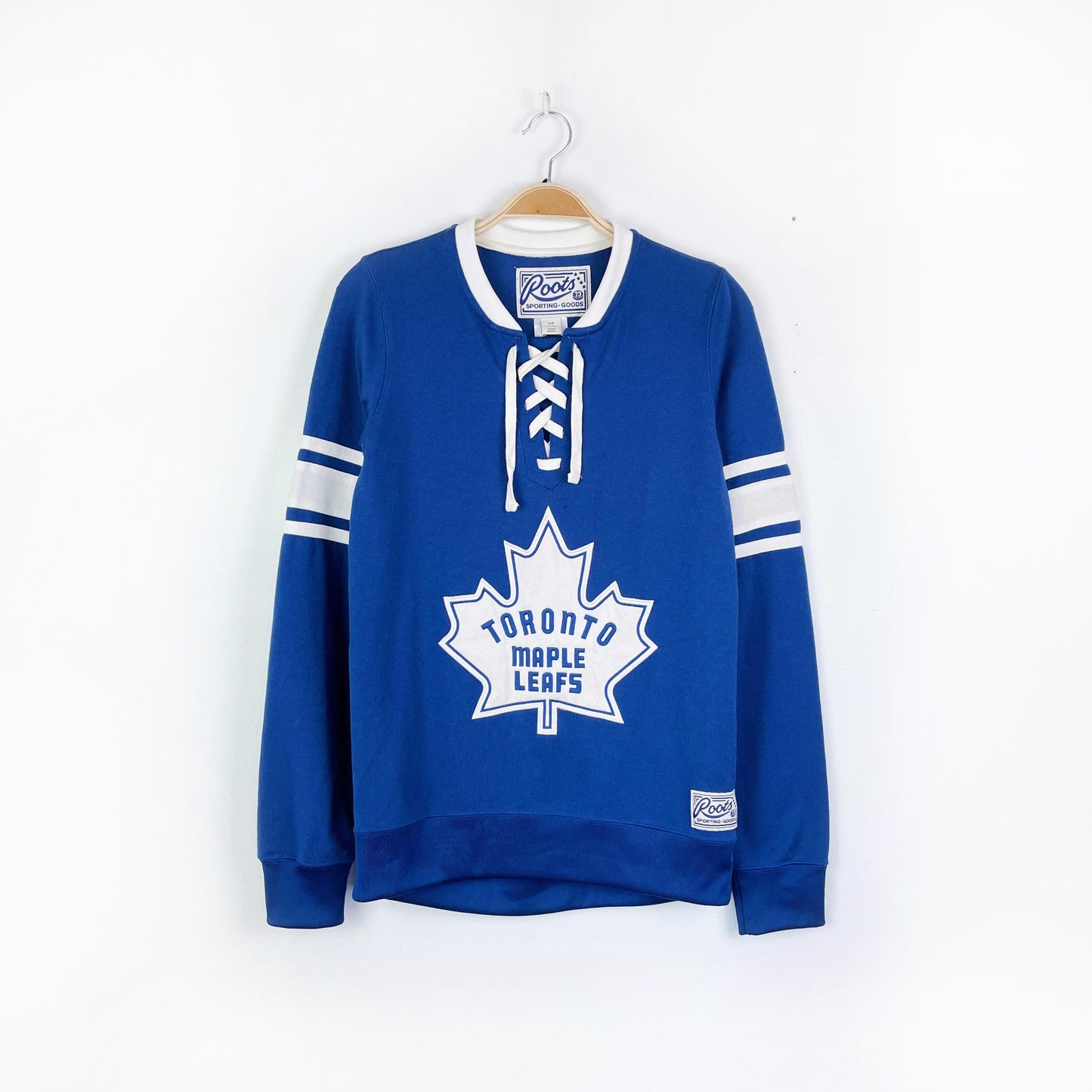 roots x toronto maple leafs jersey top