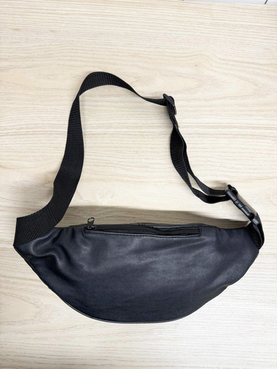 leather multi - pocket belt bag | adjustable strap - good market thrift store