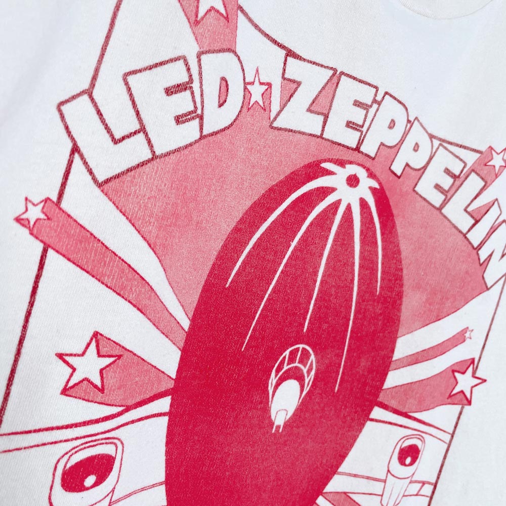 abercrombie led zeppelin us tour 1973 blimp tee