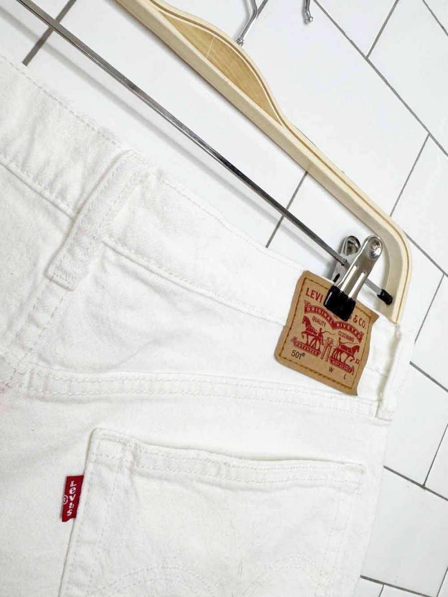 levi's 501 cut off denim shorts - good market thrift store