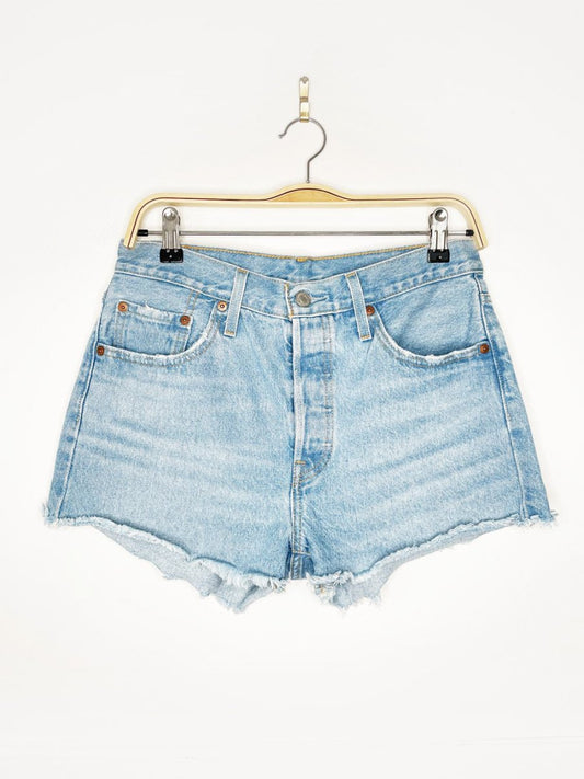 levi's 501 cut off denim shorts - good market thrift store