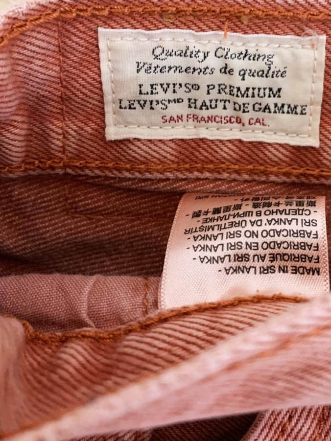 levi's 501 cut off distressed denim shorts - good market thrift store