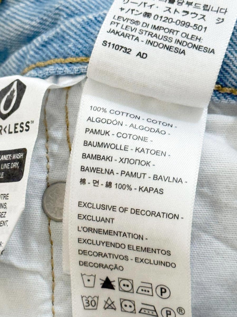 levi's 501 distressed cut off denim shorts - good market thrift store