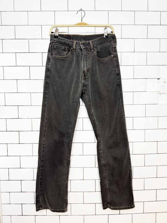 levi's 505 regular fit faded jeans - good market thrift store