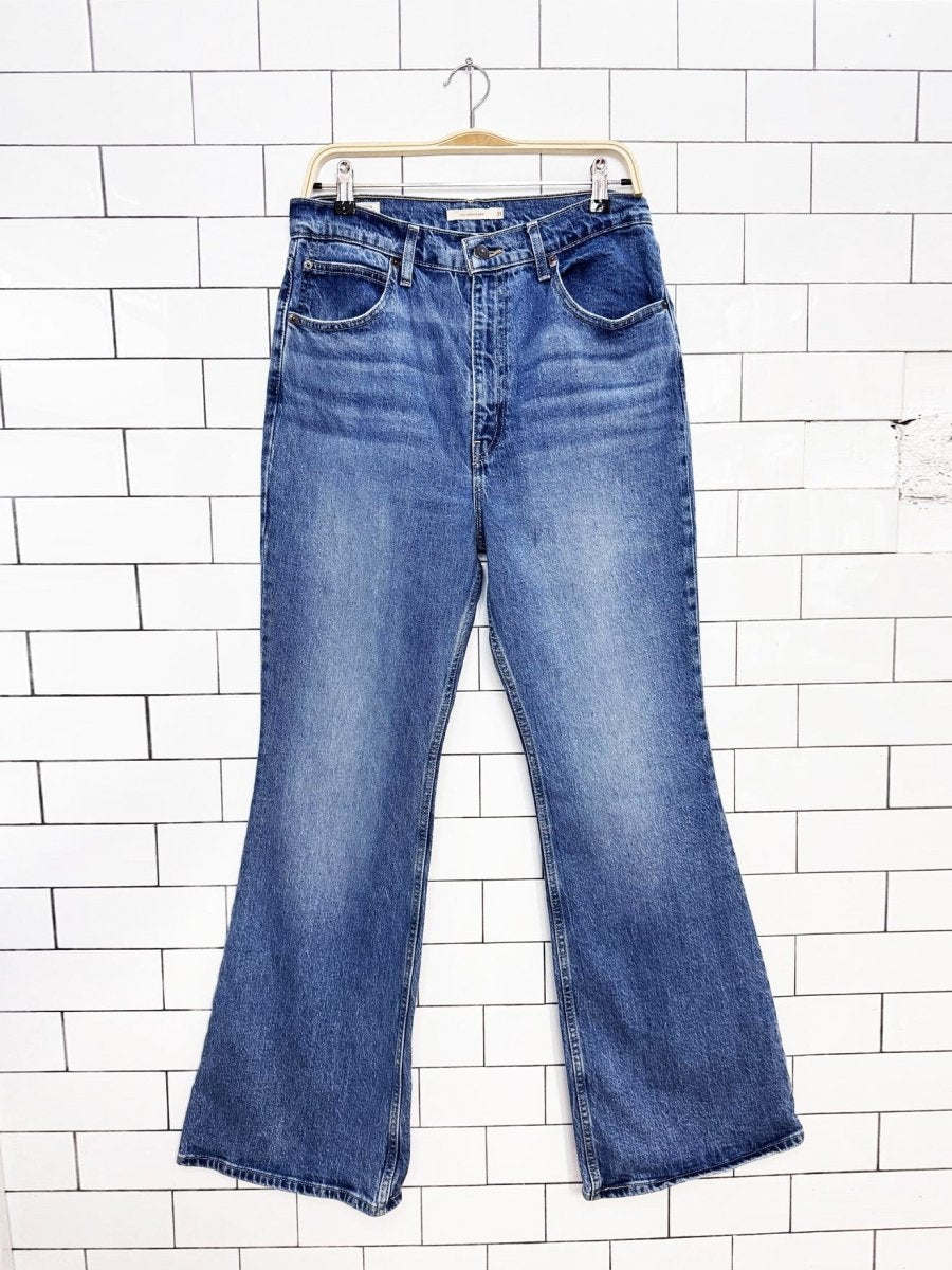 levi's 70s high flare jeans - good market thrift store