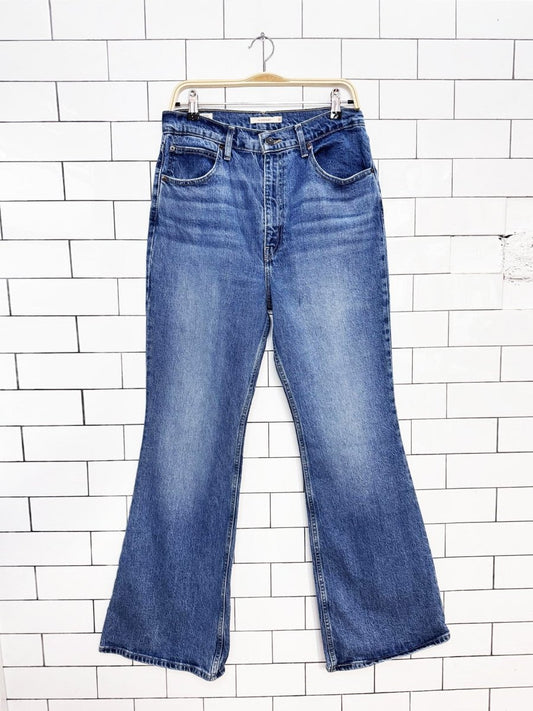 levi's 70s high flare jeans - good market thrift store