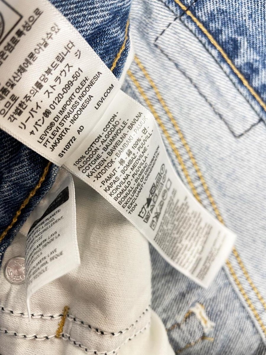 levi's 94 baggy bootcut jeans - good market thrift store