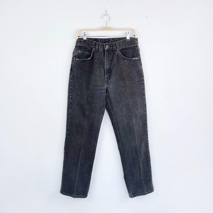 vintage 90s levi's 506 orange tab black jeans