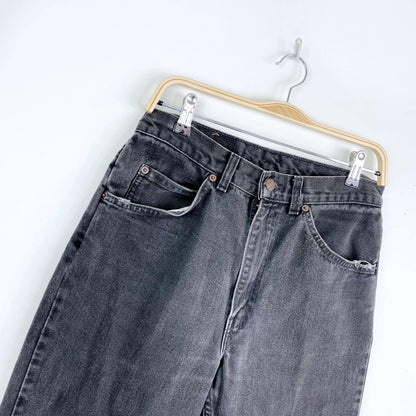 vintage 90s levi's 506 orange tab black jeans