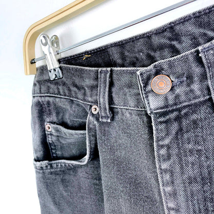 vintage 90s levi's 506 orange tab black jeans