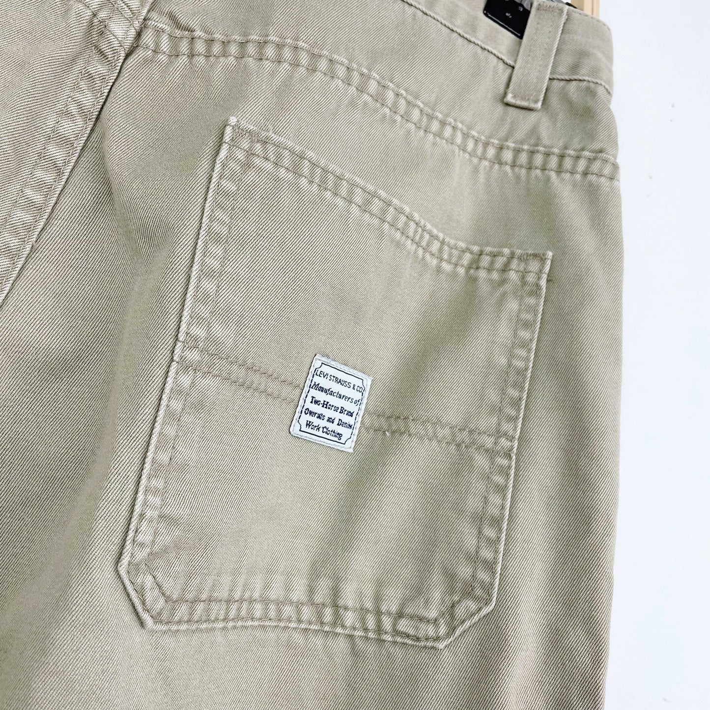 vintage 90s levi's double knee twill pants