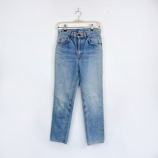 vintage levi's orange tab 631 light wash jeans