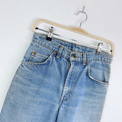 vintage levi's orange tab 631 light wash jeans