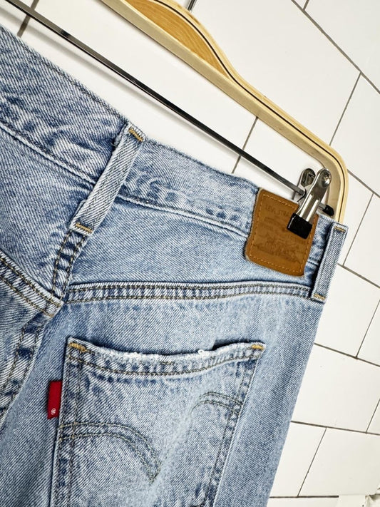 levi's column mid rise denim maxi skirt - good market thrift store