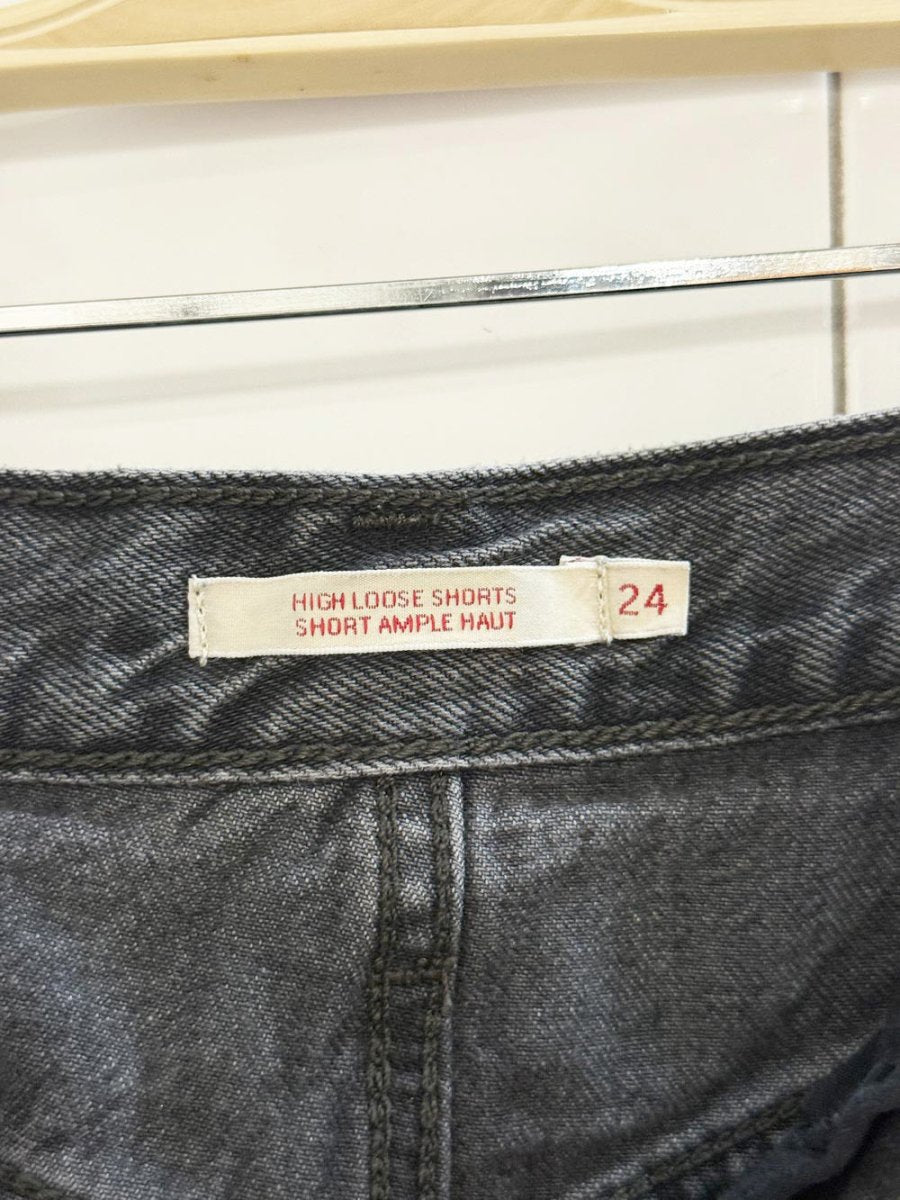 levi's high loose fit denim shorts - good market thrift store
