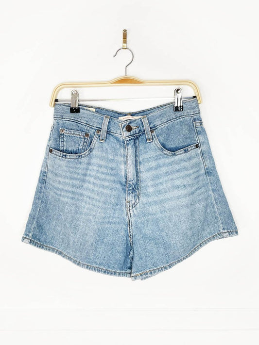 levi's high loose fit denim shorts - good market thrift store