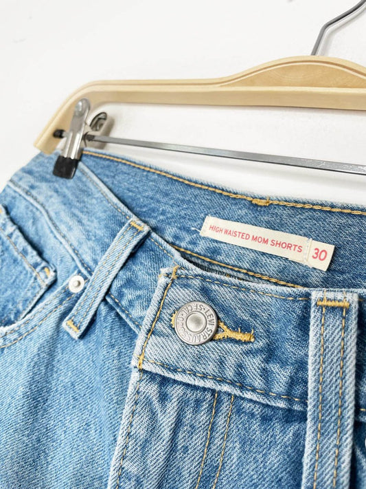 levi's high waisted cut off mom shorts - good market thrift store