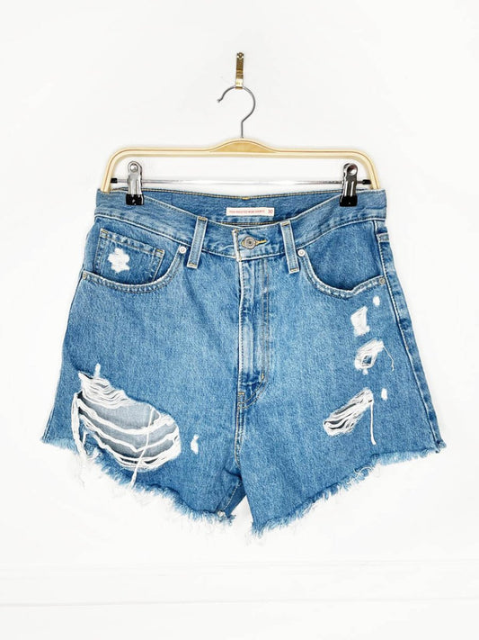 levi's high waisted cut off mom shorts - good market thrift store