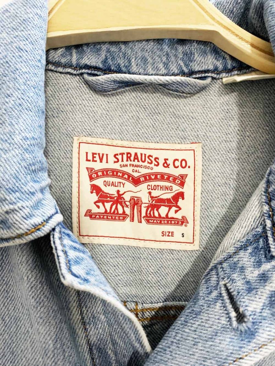 levi's loose wide leg denim coveralls - good market thrift store