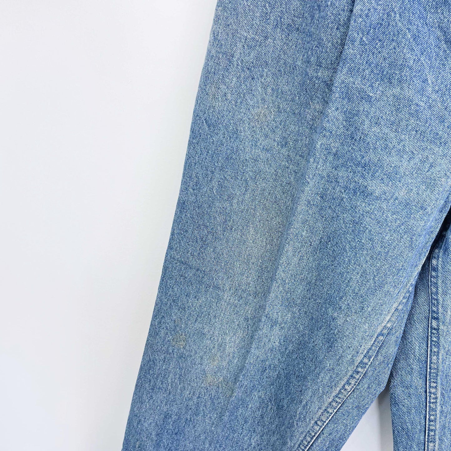 vintage 90s levi's medallion white tab pleated jeans