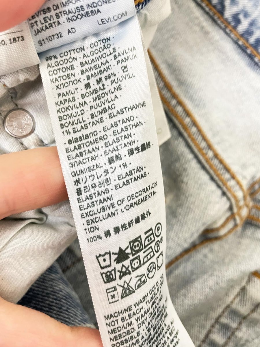 levi's ribcage straight ankle jeans - good market thrift store