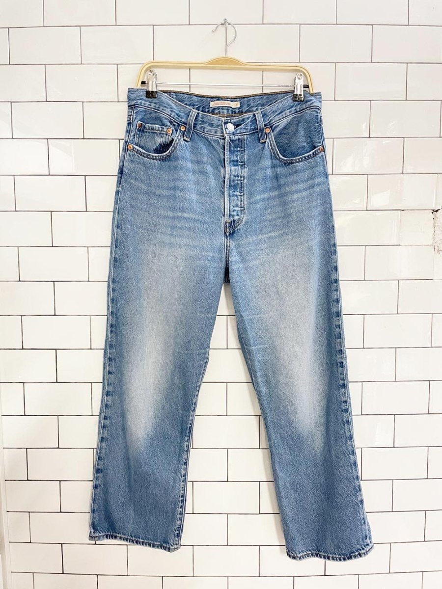 levi's ribcage straight ankle jeans - good market thrift store