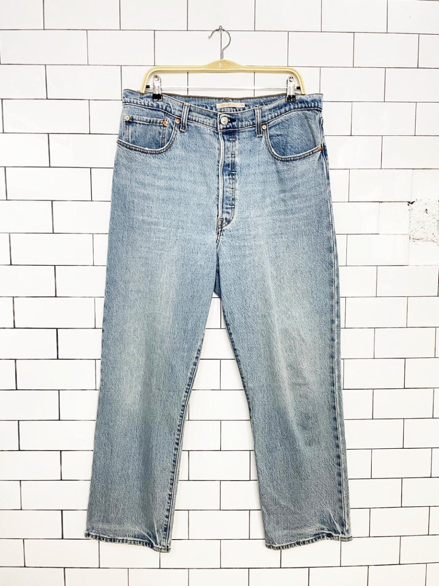 levi's ribcage straight ankle jeans - good market thrift store