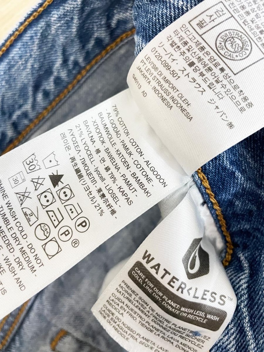 levi's ribcage straight ankle jeans - good market thrift store