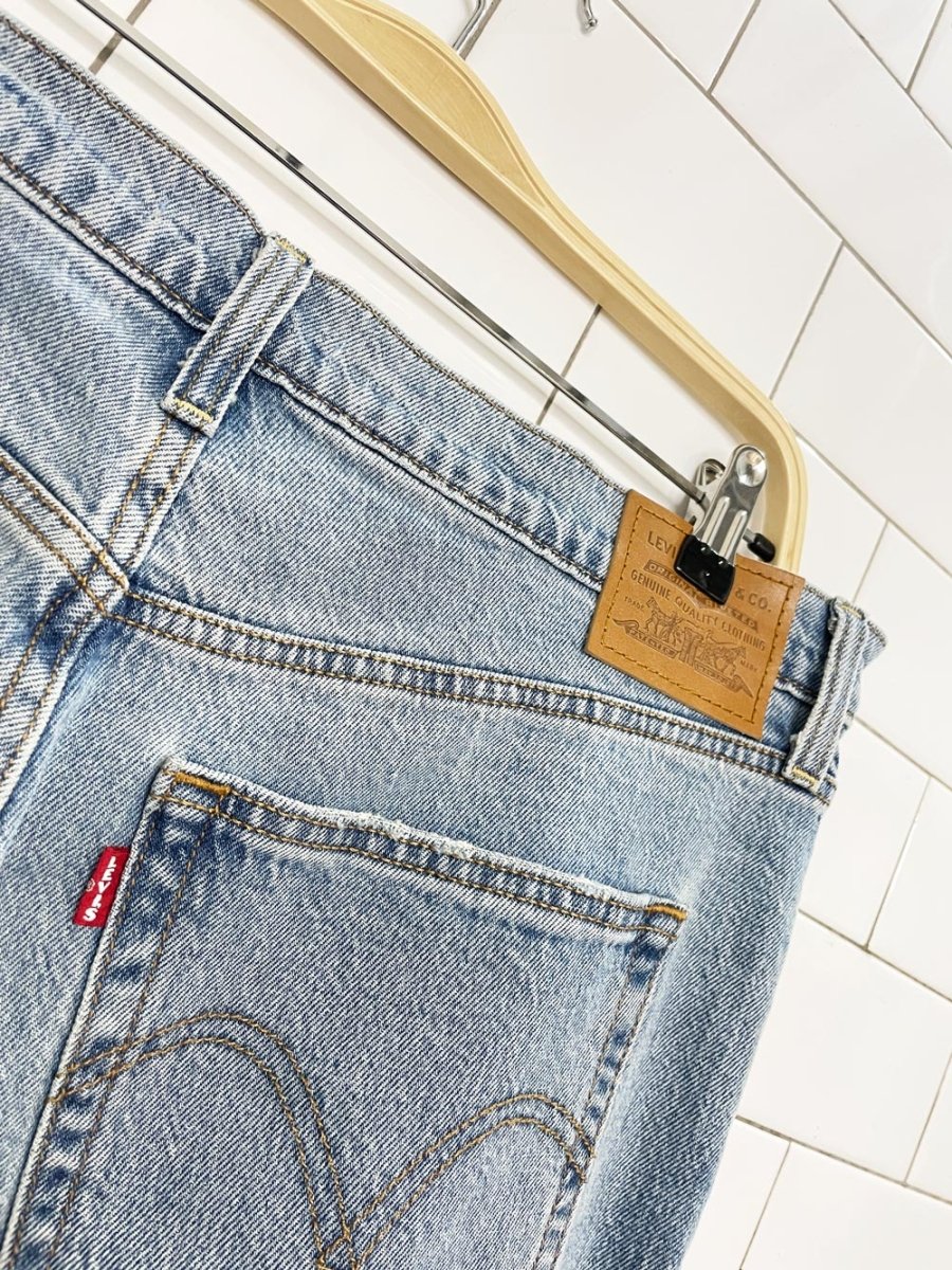 levi's ribcage straight ankle jeans - good market thrift store