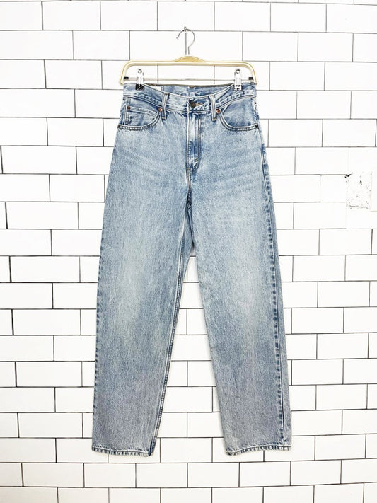 levi's straight leg dad jeans | charlie boy wash - good market thrift store