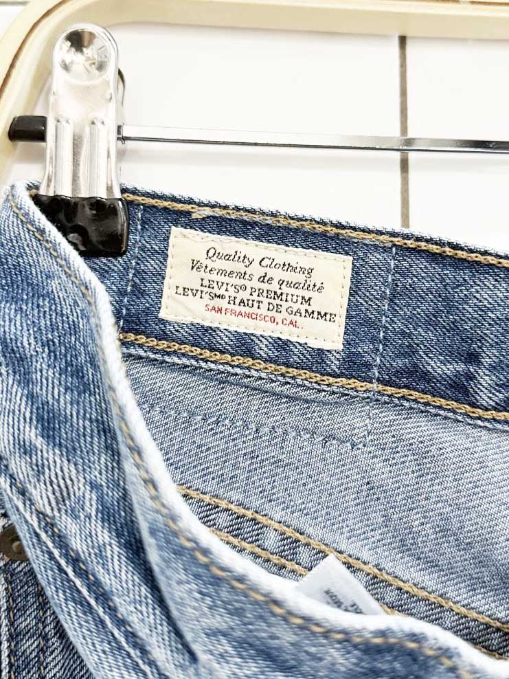 levis xl flood wide leg jeans - good market thrift store